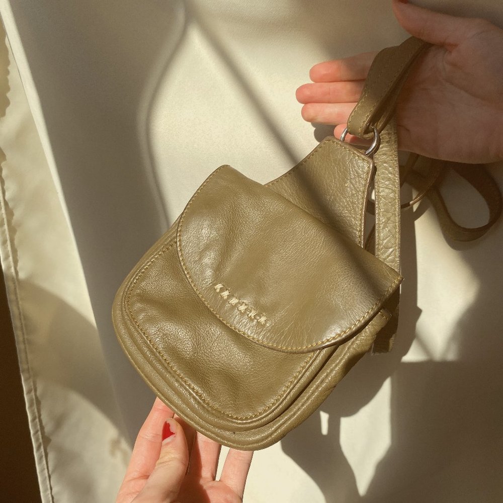 Sundance Leather Mini Crossbody Bag